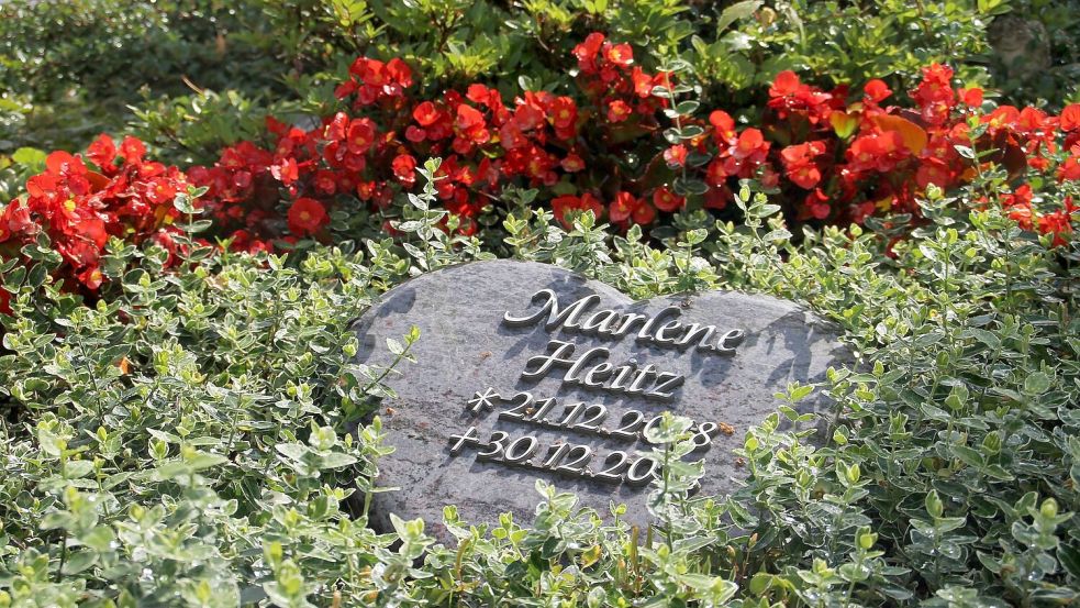Die kleine Marlene wurde in einem Familiengrab beigesetzt. Foto: Nobel