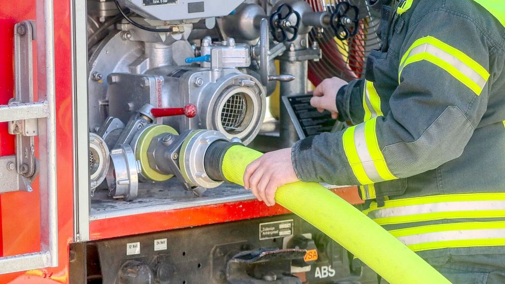 Die Feuerwehr ist in Dornum im Einsatz. Symbolfoto: Pixabay