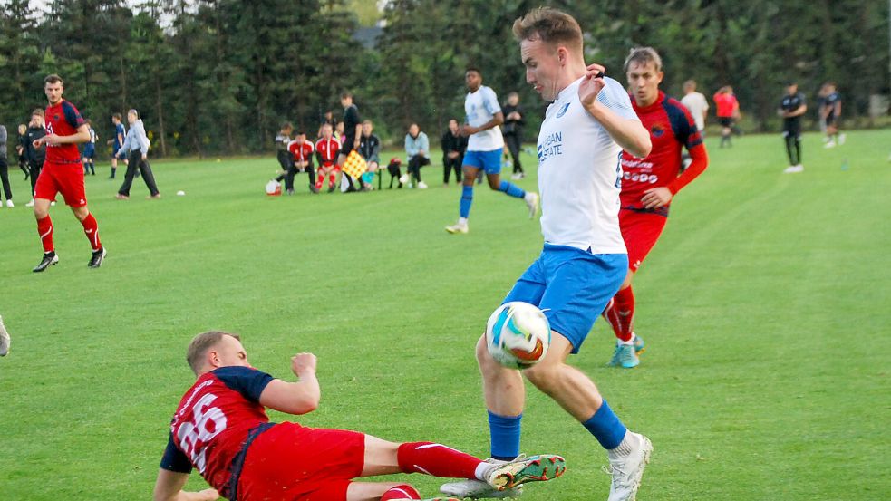 Malte Fokken erzielte drei Tore. Foto: Reemts
