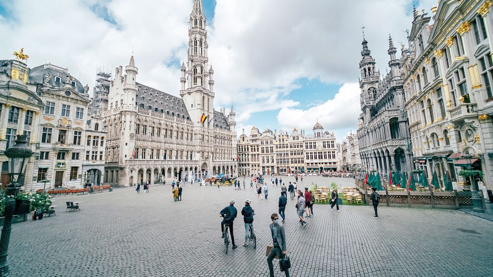 Der Grand-Place Foto: dpa/Zhang Cheng