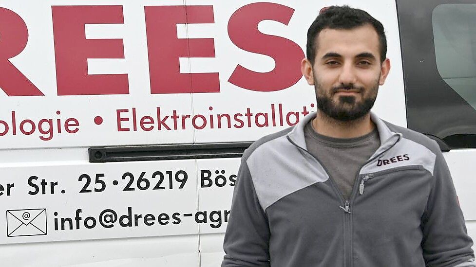 Soll trotz Arbeits- und Ausbildungsplatz abgeschoben werden: Darko Khalid Mohammed Amin. Foto: Stix