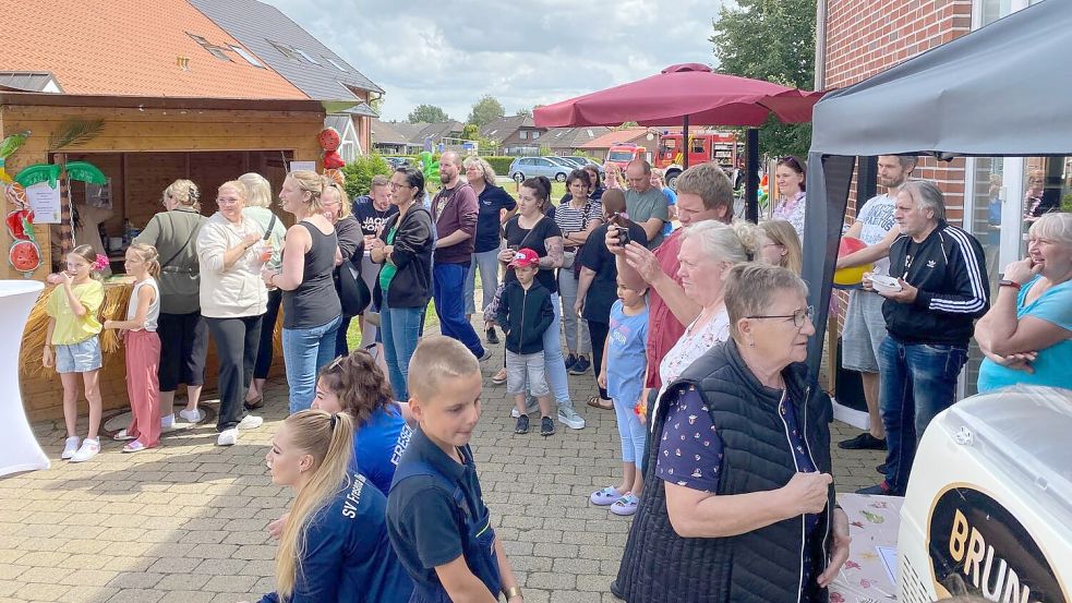 Gut besucht war das Sommerfest der Seniorenresidenz in Ihrhove. Foto: Marius Ammermann