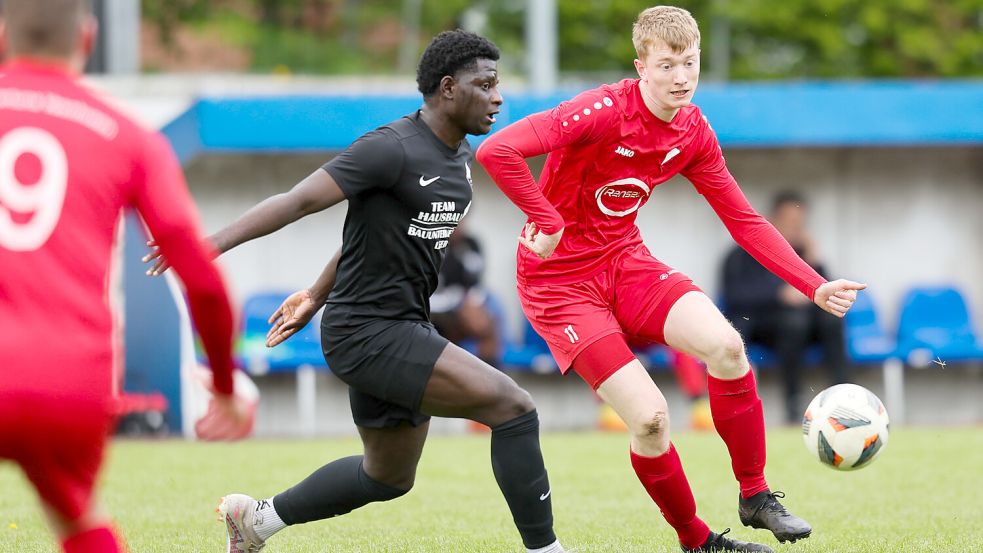 Vergangene Saison erzielte Wilke Ammermann (rechts) in der Liga 43 Saisontreffer. Foto: Doden/Emden