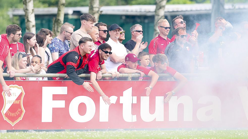Fortuna Veenhusen stieg im Sommer auf. Foto: Doden/Emden