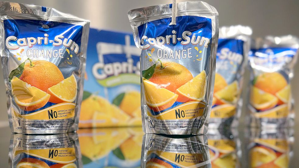 Capri-Sun wird von vielen Kunden immer noch „Capri-Sonne“ genannt. Foto: dpa/Sven Simon/Frank Hoermann
