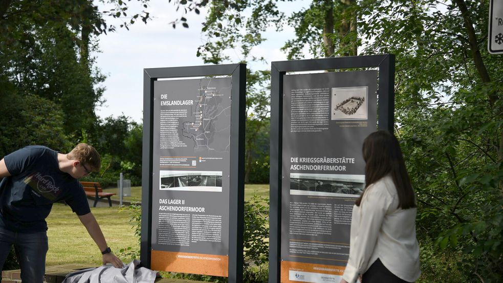 Die Tafeln wurden feierlich enthüllt. Foto: privat