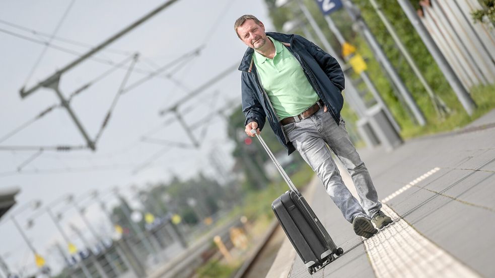 Diesen Koffer nahm der Emder beim Drama von Brokstedt zunächst zu Hilfe, um den Täter zu stoppen.