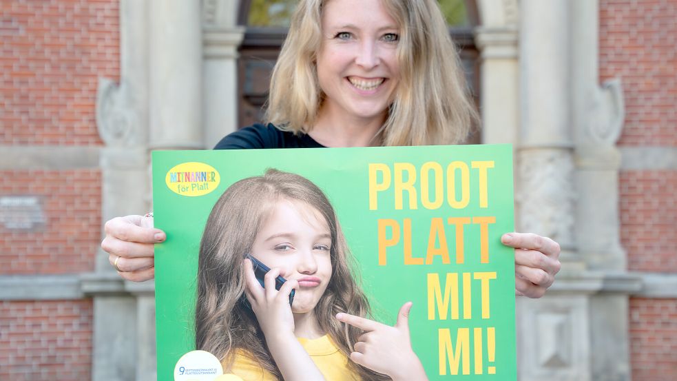 Grietje Kammler, die Leiterin des Plattdüütskbüros der Ostfriesischen Landschaft. Foto: Ostfriesische Landschaft