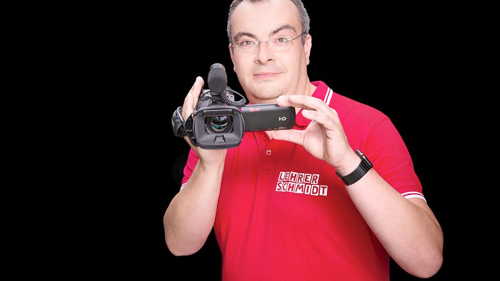 Kai Schmidt, alias Lehrerschmidt, aus Uelsen erreicht mit seinen Erklärvideos Millionen Schüler Foto: Kai Schmidt
