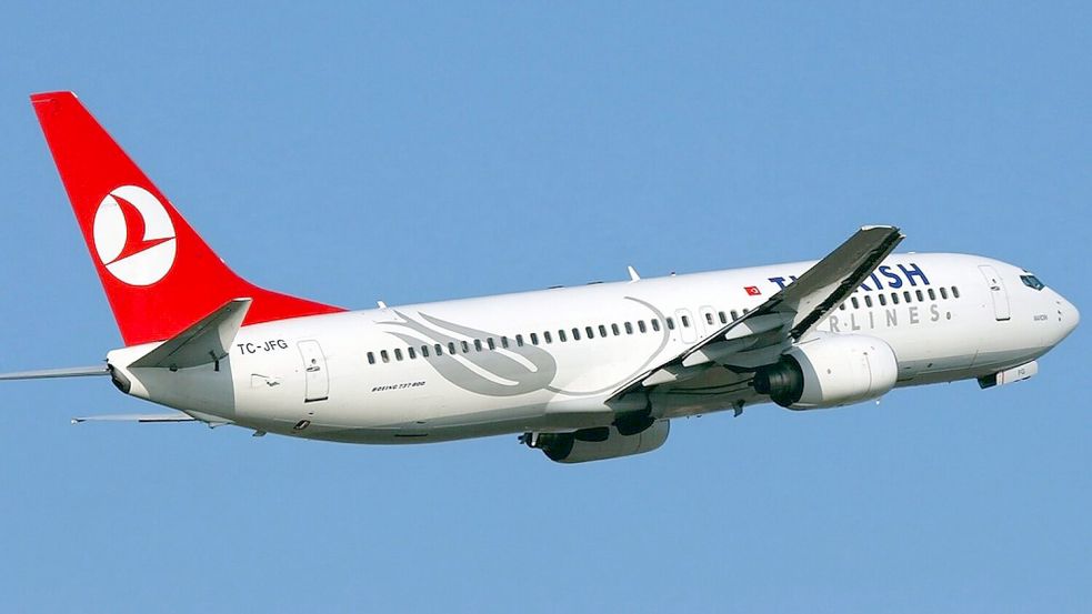 An Bord von Flug TK204 ereignete sich am Dienstag ein Todesfall. Foto: dpa/epa Turkish Airlines HO