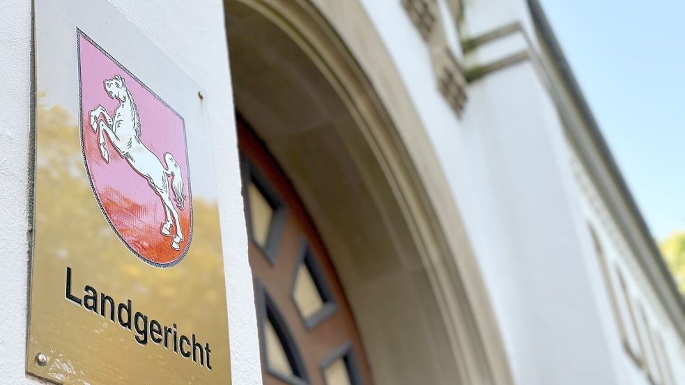 Der Weeneraner Totschlags-Prozess vor dem Landgericht Aurich wird im Oktober weitergeführt. Foto: Vogt/Archiv