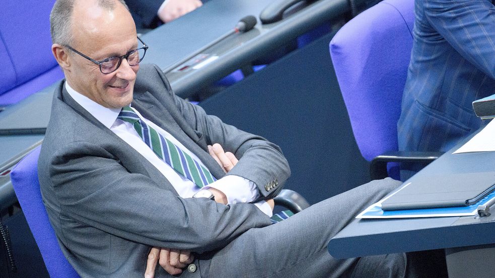 Fordert mehr Respekt für Besserverdienende – und mahnt zu Fleiß: Kanzlerkandidat Friedrich Merz. Foto: dpa/Bernd von Jutrczenka