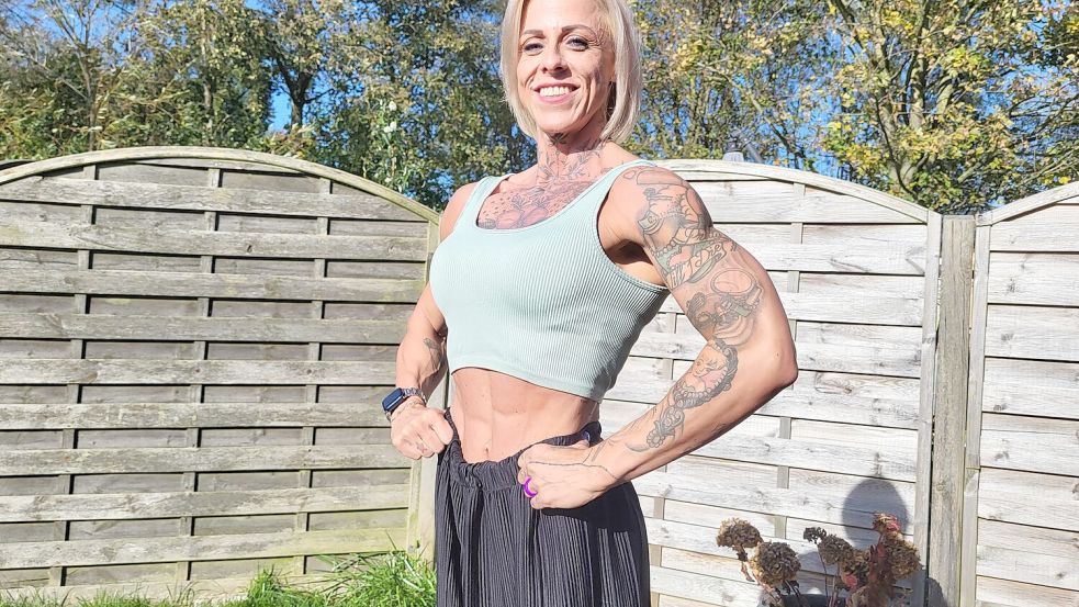 Seit mehr als einem Jahr arbeitet Annika Kral auf die Norddeutsche Meisterschaft im Bodybuilding hin. Foto: Joshua Hirschfeld