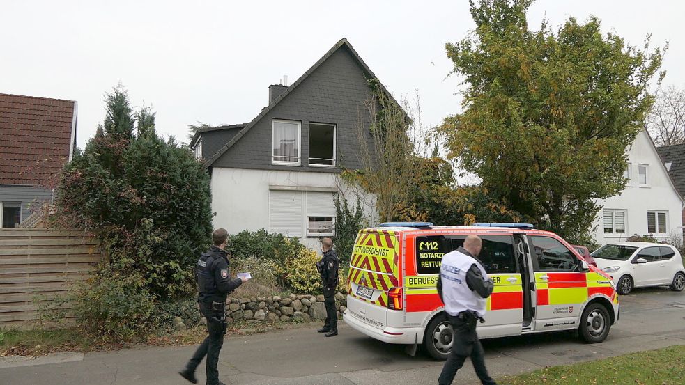 Nach einem tödlichen Nachbarschaftsstreit im Stadtteil Einfeld in Neumünster dauern die Ermittlungen an. Foto: Danfoto