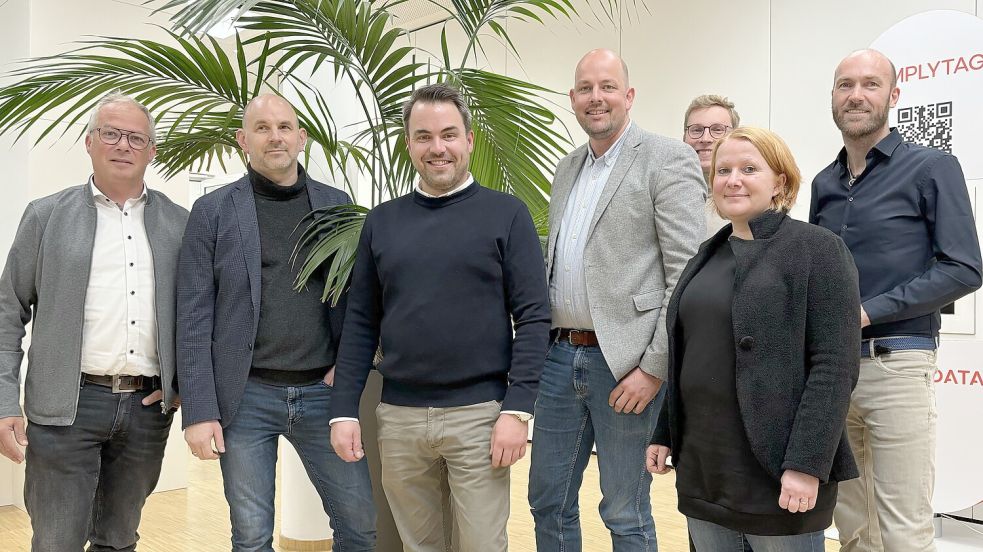 Der neue Vorstand der Werbegemeinschaft Leer. Foto: Heinig
