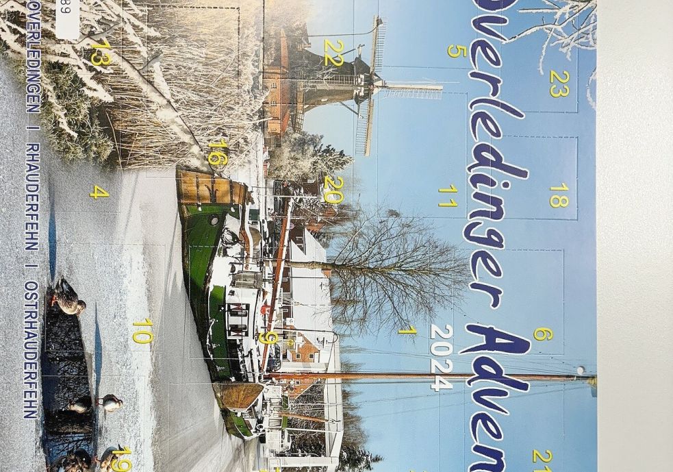 Hinter den 24 Türchen des "Overledinger Adventskalenders" warten interessante Gewinne. Foto: Ammermann