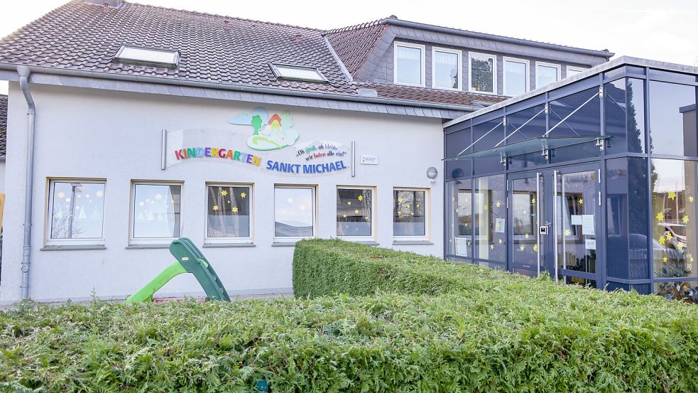 Der Kindergarten St. Michael befindet sich in Trägerschaft der katholischen Kirchengemeinde Heilig Geist. Foto: Jörn Martens
