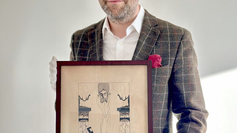 Die Nummer 1 im Werkverzeichnis von Felix Nussbaum: „Bleibe fromm“. Das früheste bekannte Werk des Künstlers gehört jetzt zum Bestand des Felix-Nussbaum-Hauses. Foto: Erieta Attali
