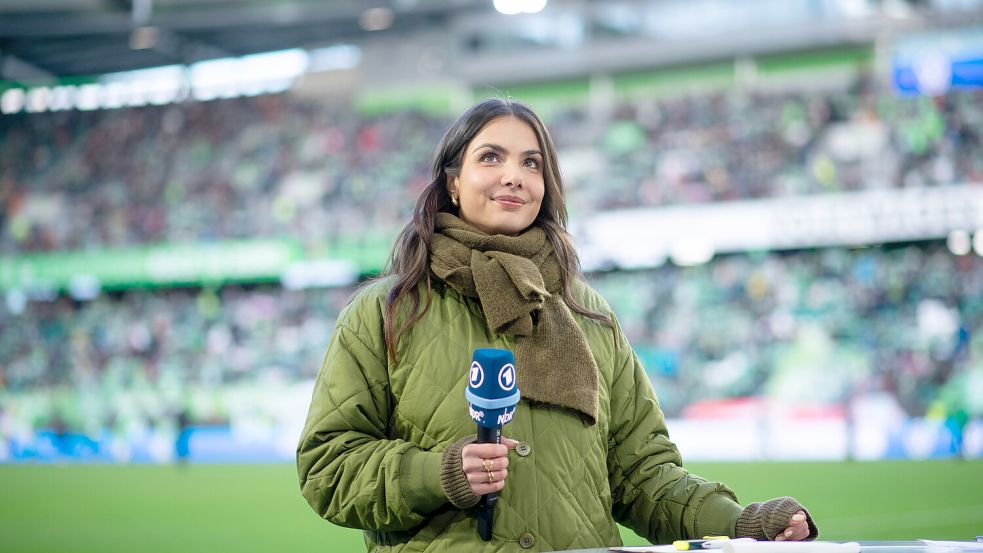 Gehört seit 2023 zum Moderatorenteam für die Sportschau am Samstag: Lea Wagner Foto: Imago/ Eibner