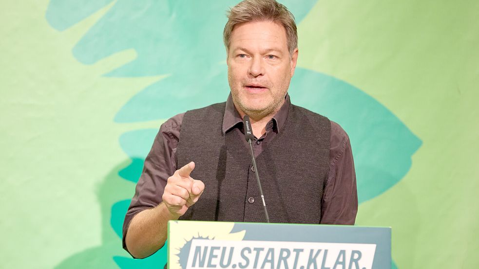Wirtschaftsminister Robert Habeck ist Spitzenkandidat der Grünen. Foto: dpa/Georg Wendt