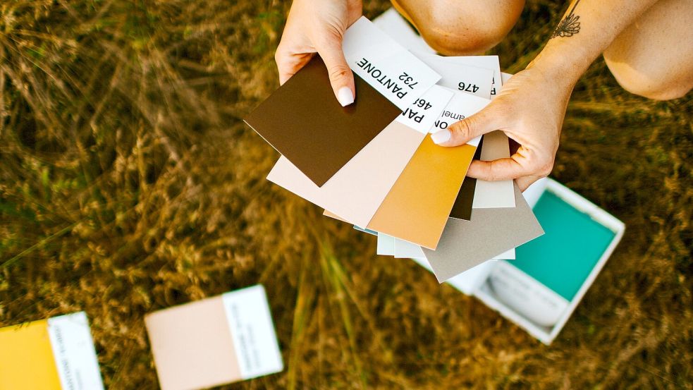 Die Trendfarbe, die von Pantone für jedes Jahr bestimmt wird, ist in der Designer- und Modewelt von Bedeutung. Foto: Unsplash/Taylor Heery