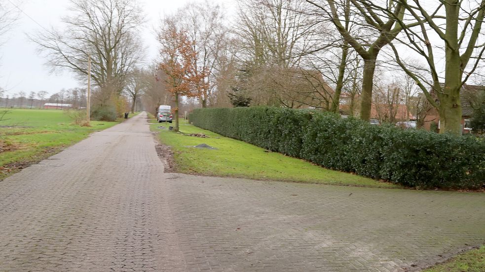 In diesem Bereich in Harkebrügge passierte am 7. Dezember der schwere Jagdunfall. Foto: Passmann
