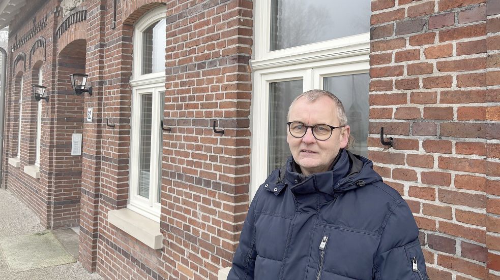Hans-Jörg Martens ist sehr geschmeichelt, dass ein Haus nach ihm und seiner Frau benannt wird.