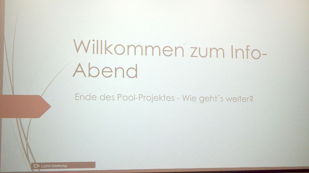 Wie es weitergeht an der Grundschule Ostrhauderfehn nach dem Ende des Pool-Projektes zu den Sommerferien, war am Mittwoch, 22. Januar 2025, Thema eines Info-Abends an der Grundschule. Foto: Fertig