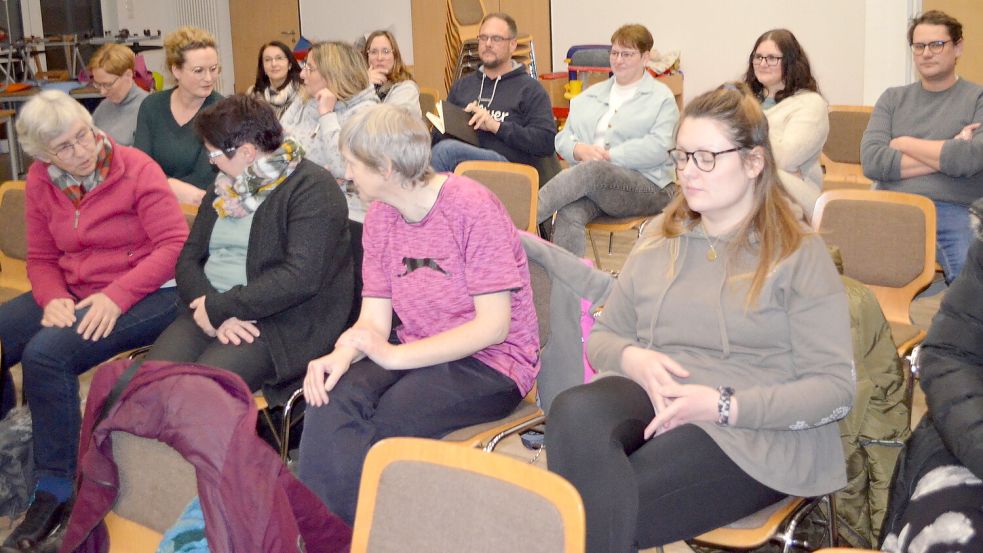 Bei dem Info-Abend, wie es nach dem Ende der Poollösung mit der Integrationshilfe an der Grundschule in Ostrhauderfehn weitergeht, war lebhaft diskutiert worden. Foto: Fertig