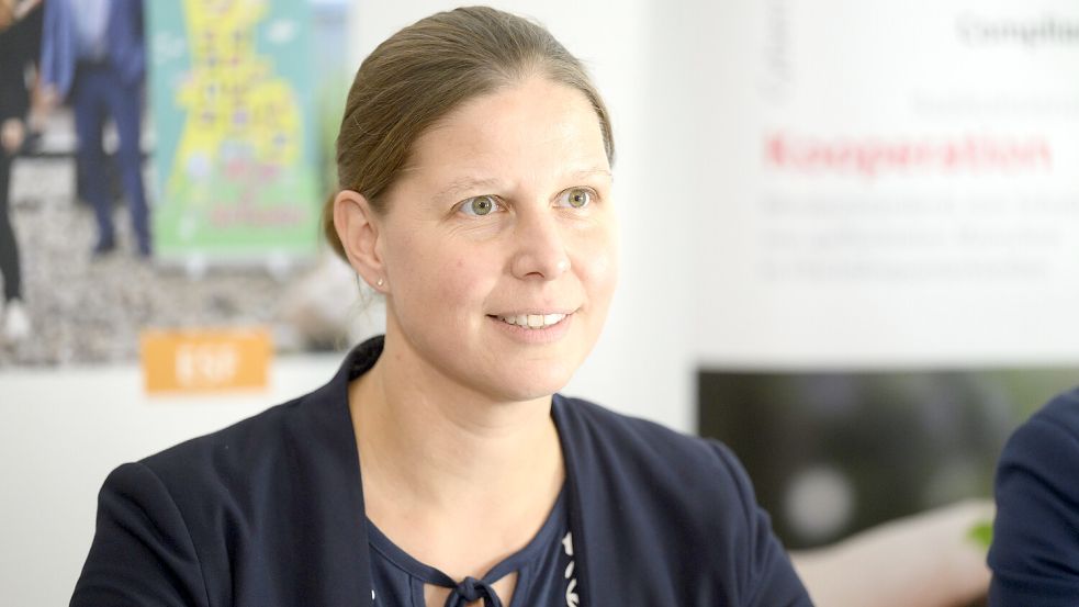 Wiebke Osigus von der SPD ist seit 2022 Ministerin für Bundes- und Europaangelegenheiten und regionale Entwicklung in Niedersachsen. Ihr neuestes Projekt steht ganz im Zeichen vom Bürokratieabbau. Foto: dpa/Julian Stratenschulte