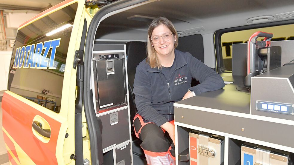Die Notdienste empfindet Hausärztin Wiebke Kempen aus Augustfehn als Gewinn. Foto: Ortgies