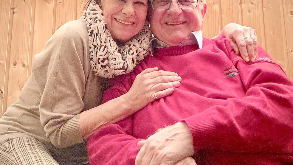 Große Liebe will Weile haben: Ulrich Schnelte mit seiner Annette. Foto: Privat