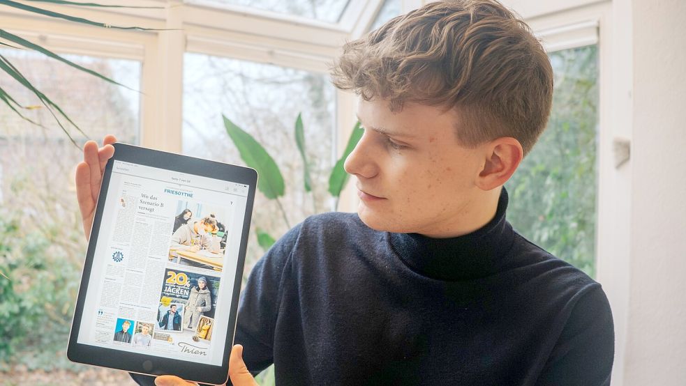 Der 22-Jährige setzt sich für Marktwirtschaft und Bürgerrechte ein.
