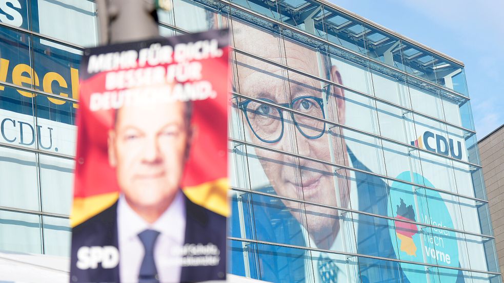 Nach dem furiosen Ampel-Aus im November 2024 wurde Olaf Scholz nun abgewählt. Friedrich Merz soll seine Nachfolge antreten. Foto: dpa/NurPhoto