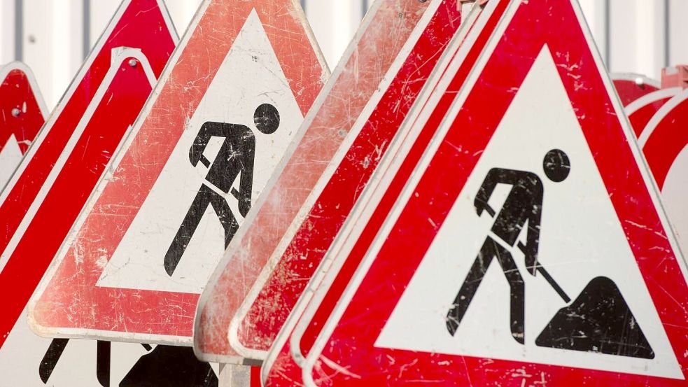 Von März bis Juni läuft der Verkehr zwischen Delmenhorst und Bremen wegen Bauarbeiten nur einspurig. Foto: Sebastian Kahnert / dpa