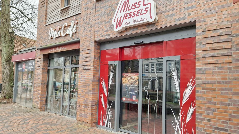 Bereits seit Dezember ist die Filiale der Bäckerei Musswessels am Hauptkanal in Papenburg geschlossen. Foto: Hitchcock