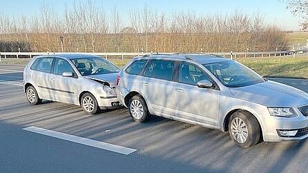 Die Polizei wurde zu einem Unfall auf der Bundesstraße 72 gerufen. Foto: Polizei