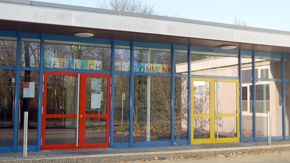 Auf einer Schultoilette der Erich Kästner Schule wurde die Amoklauf-Drohung entdeckt. Foto: Weers