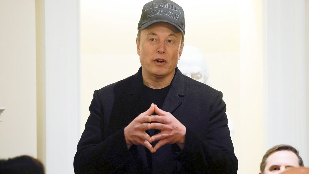Elon Musk bietet erneut Geld vor einer Wahl in den USA. (Archivbild) Foto: Pool/AP/dpa