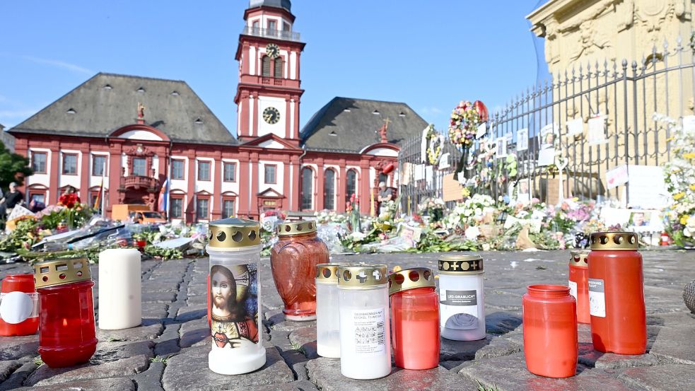 Die Messerattacke von Mannheim im Mai vergangenen Jahres hatte bundesweit für Entsetzen gesorgt. Foto: dpa/Bernd Weißbrod