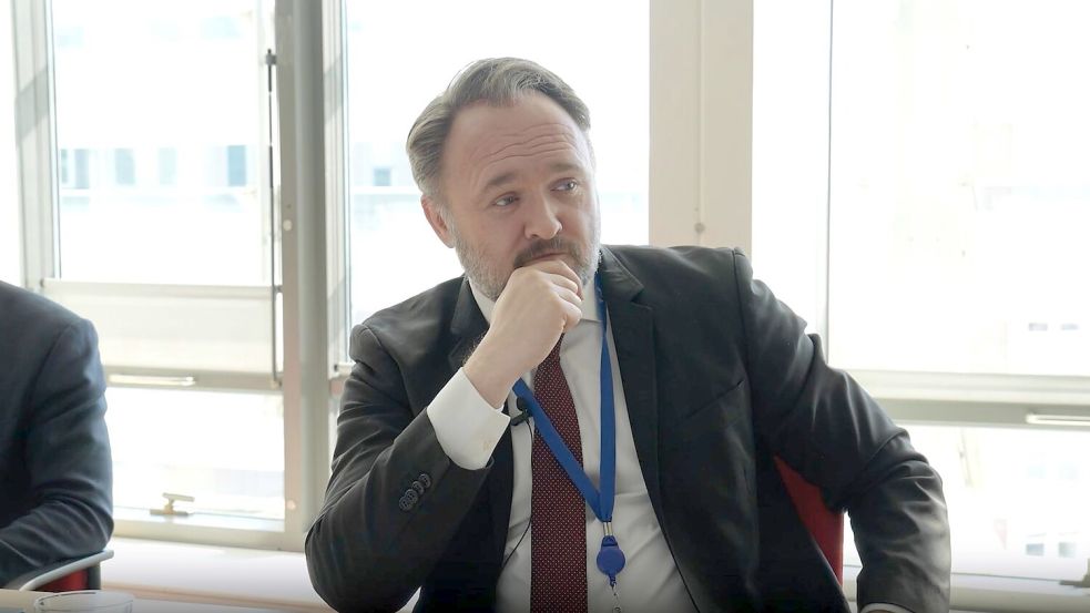 EU-Kommissar Dan Jørgensen macht sich Sorgen über Energie-Abhängigkeiten Europas. (Archivbild) Foto: Mirko Paradiso/European Newsroom/dpa