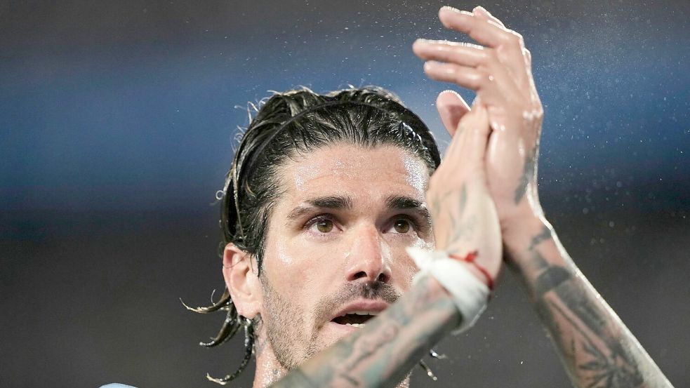 Für die WM qualifiziert und Brasilien gedemütigt. Foto: Natacha Pisarenko/AP/dpa