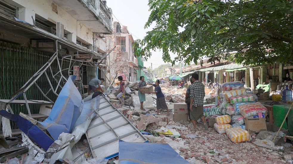 Die Lage in Myanmar ist verzweifelt. Foto: Uncredited/AP/dpa