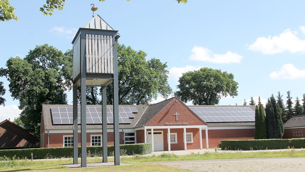 In Völlenerfehn steht das ev.-luth. Martin-Luther-Haus. Es gehört zur Kirchengemeinde Völlen. Foto: Heino Dirks