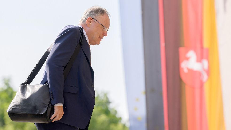 Ministerpräsident Stephan Weil (SPD) hat seinen Rückzug angekündigt. Foto: dpa/ Julian Stratenschulte