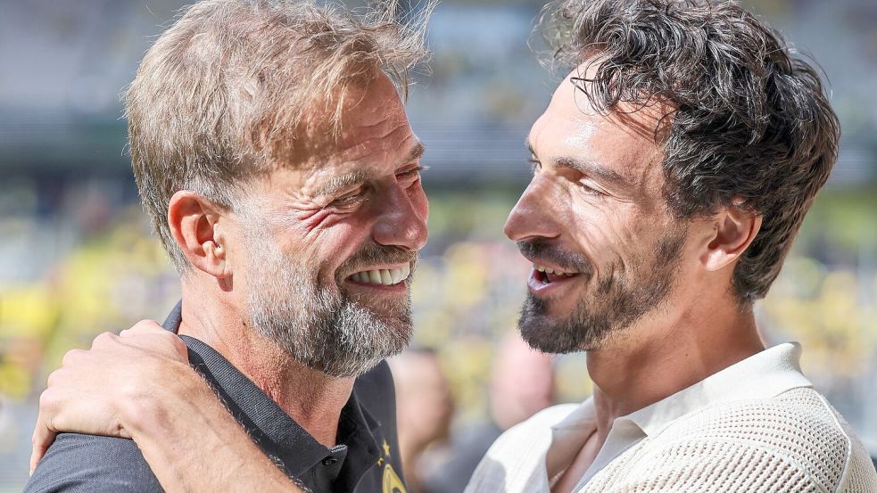 Erfolgreiche Ära: Mit Jürgen Klopp feierte Hummels mehrere Titel. Foto: Christoph Reichwein/dpa