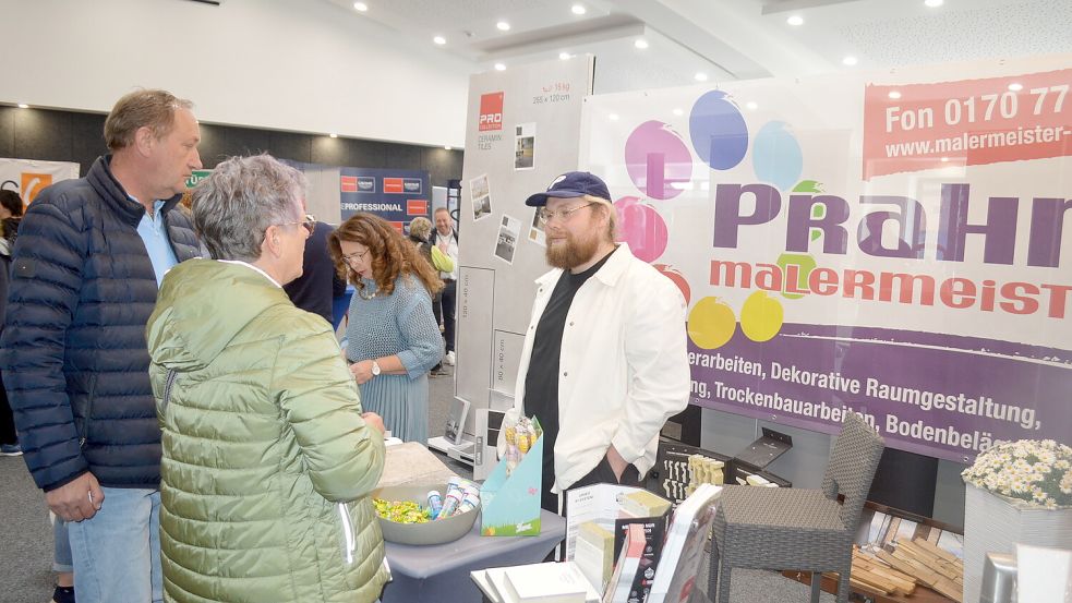 Die Resonanz auf die Messe zur Gebäudesanierung war gut.