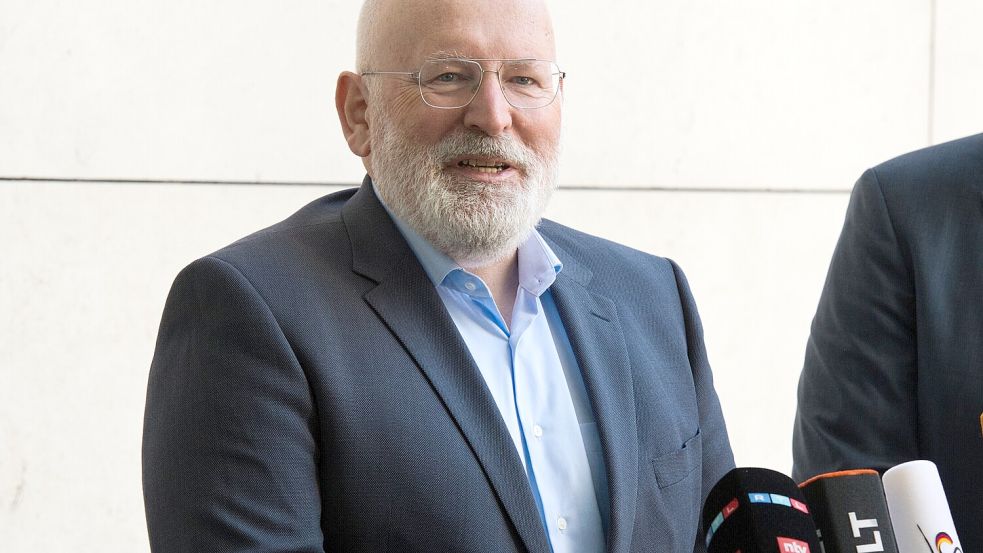 Frans Timmermans will die Grünen und Sozialdemokraten zu einer neuen grün-linken Partei fusionieren. Foto: dpa/Paul Zinken