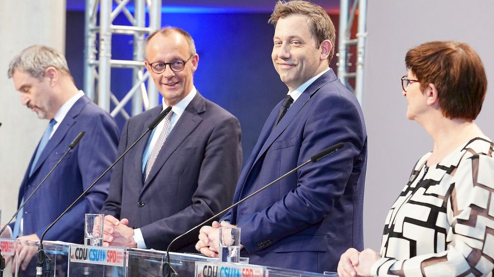 Union und SPD haben sich geeinigt. Foto: Kay Nietfeld/dpa