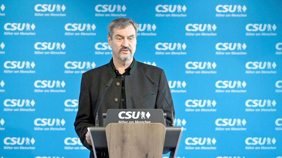 Die CSU hat dem Koalitionsvertrag als erste der drei beteiligten Parteien zugestimmt. Foto: Peter Kneffel/dpa